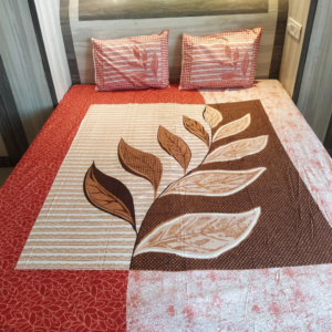 Large Leaves - Double Bedsheet