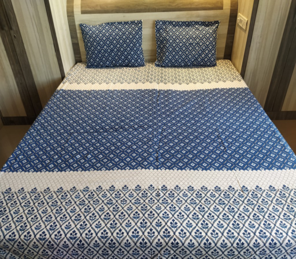 Floral Butti - Double Bedsheet - Image 5