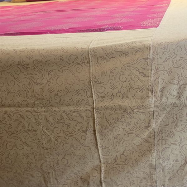 Royal Patola - Gold Double Bedsheet - Image 5