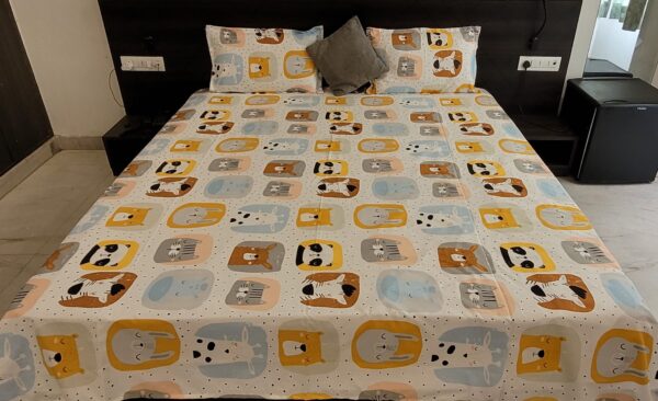 White Khilona - Kids Double Bedsheet - Image 5