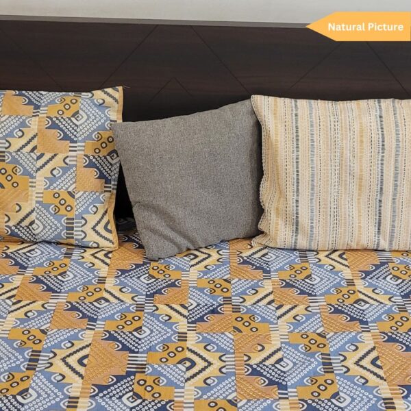 Grace Patterns Premium Cotton Double Bedsheet - Image 3
