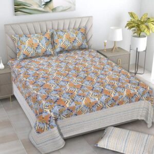 Grace Patterns Premium Cotton Double Bedsheet
