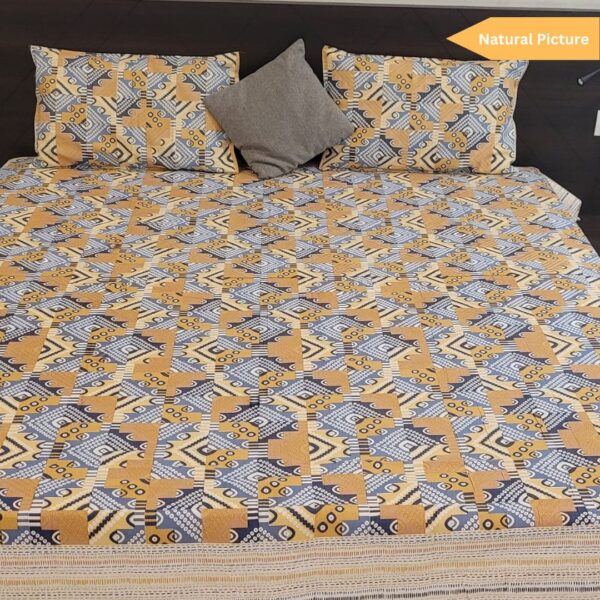 Grace Patterns Premium Cotton Double Bedsheet - Image 6