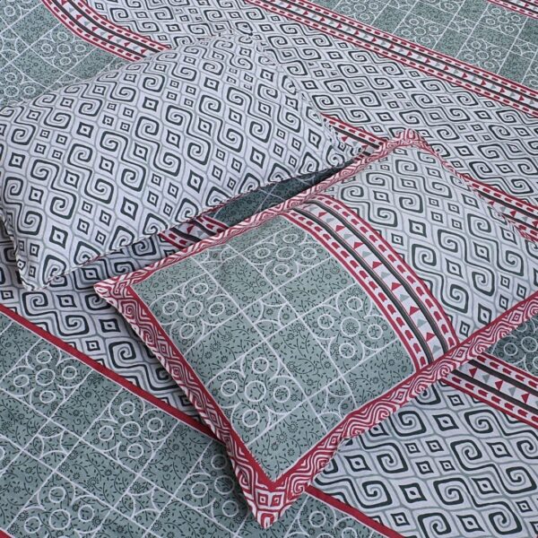 Glory Patterns Premium Double Bedsheet - Image 2