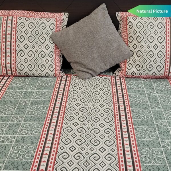 Glory Patterns Premium Double Bedsheet - Image 5