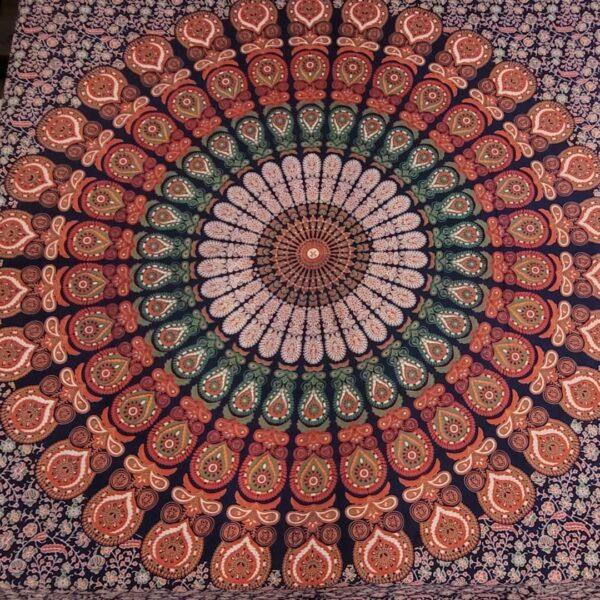 Badmeri Chillies (Badmeri block print) - Double Bedsheet - Image 8