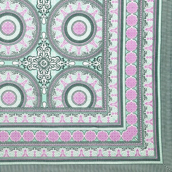 Texture Circles Cotton Double Bedsheet - Image 11
