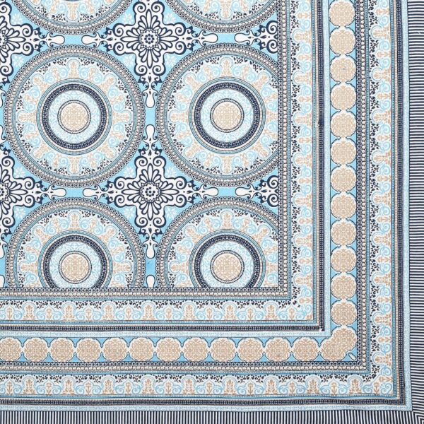 Texture Circles Cotton Double Bedsheet - Image 15