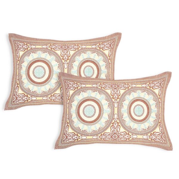 Texture Circles Cotton Double Bedsheet - Image 5