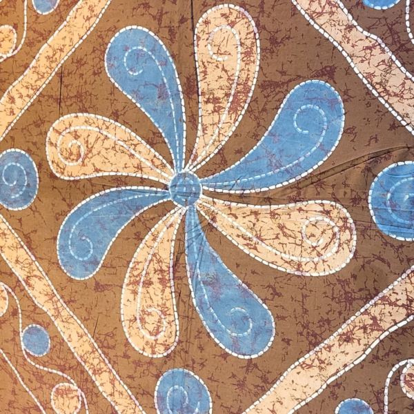 Maroon Batik Cotton Double Bedsheet - Image 4