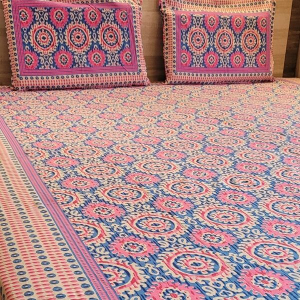 Arbana Texture Double Regular cotton Bedsheet - Image 2