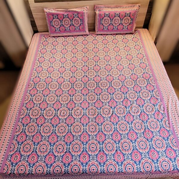 Arbana Texture Double Regular cotton Bedsheet