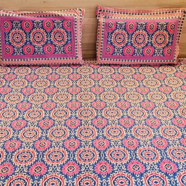 Arbana Texture Double Regular cotton Bedsheet - Image 4