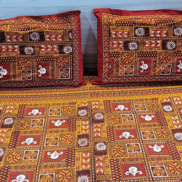 Bagru - Fitted Double Bedsheet - Image 3