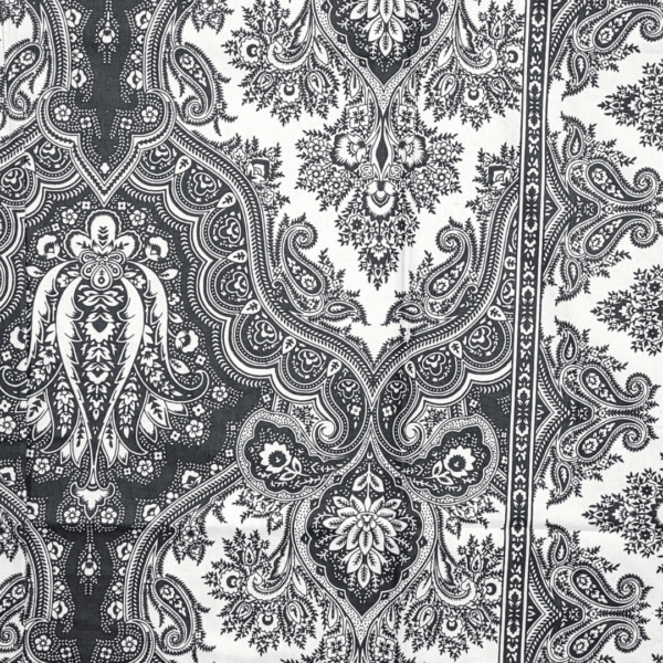 Sanganeri Deewan Large Single Bedsheet - 2 Pillow Covers - Image 4