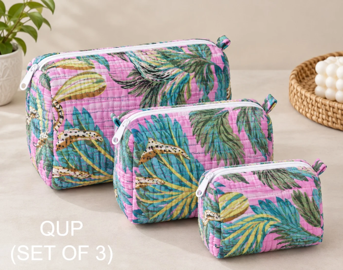 Utility Pouches - Set of 3 collection design 4