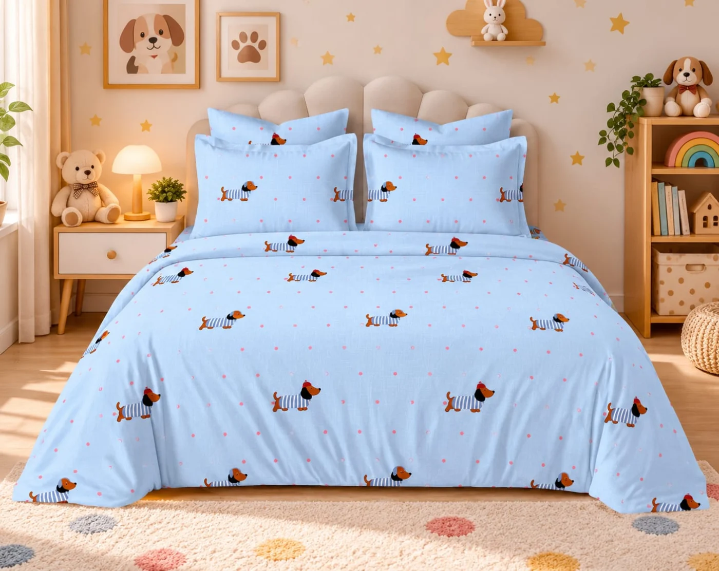 Khilona Bedsheets (Glace Cotton) collection design 2