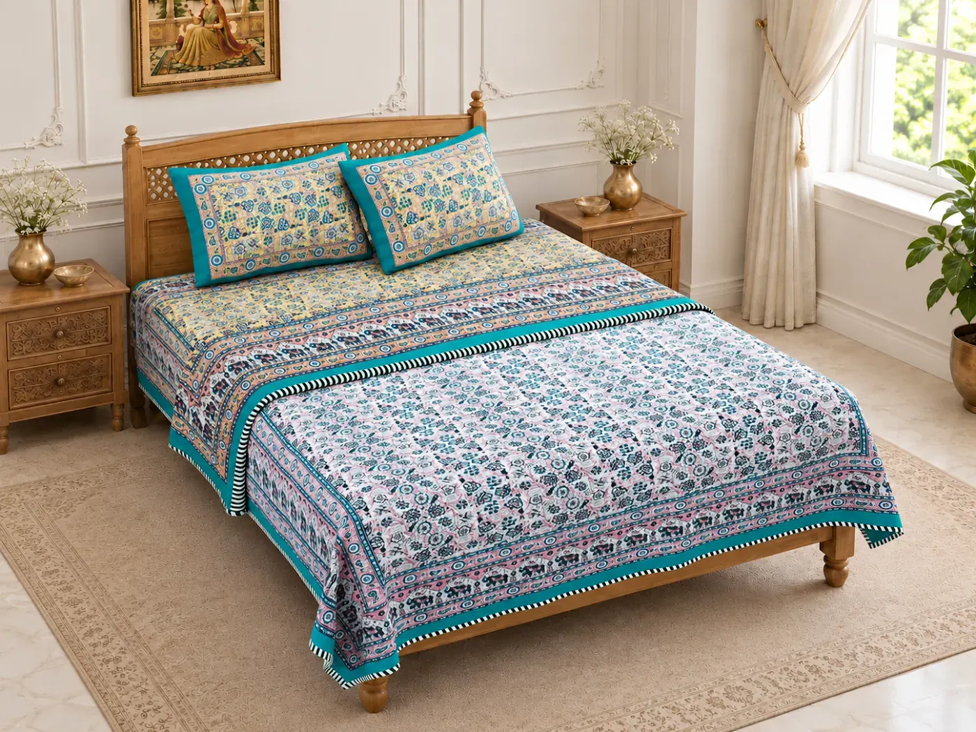 Vibrant Dohar Bedding Set — collection photograph 5