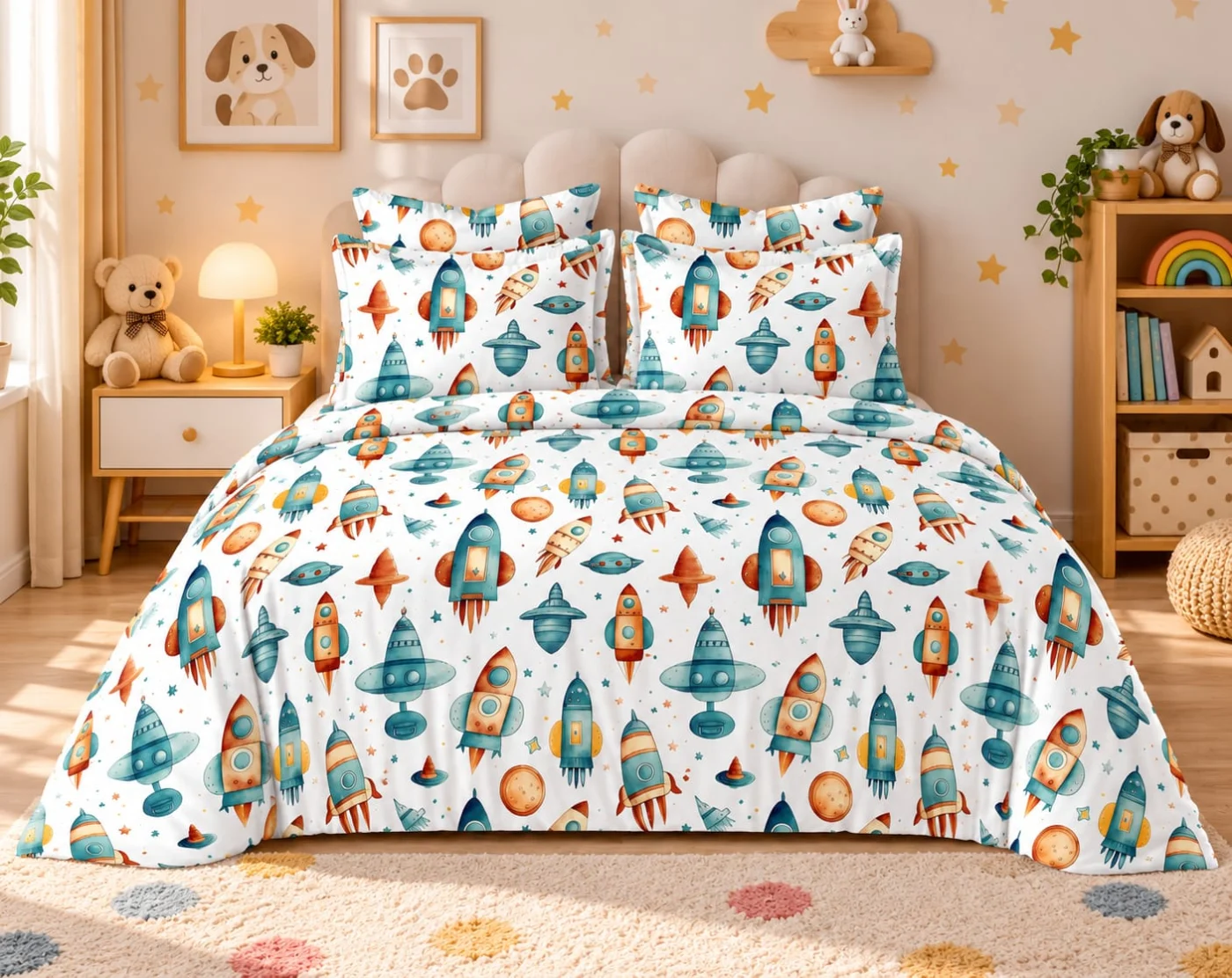 Khilona Bedsheets (Glace Cotton)