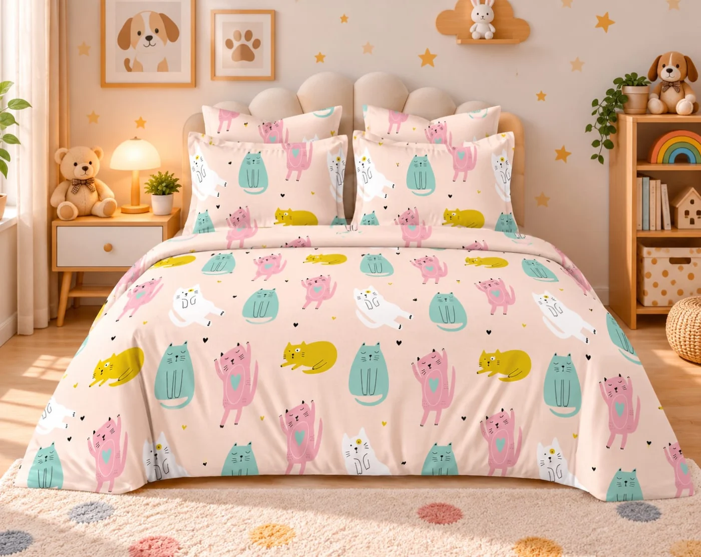 Khilona Bedsheets (Glace Cotton) collection design 4