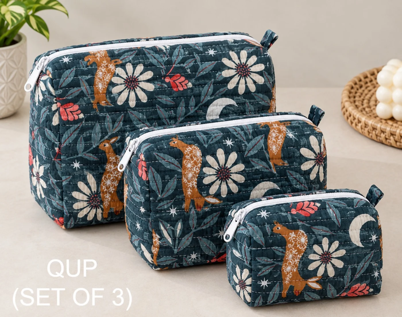Utility Pouches - Set of 3 collection design 3