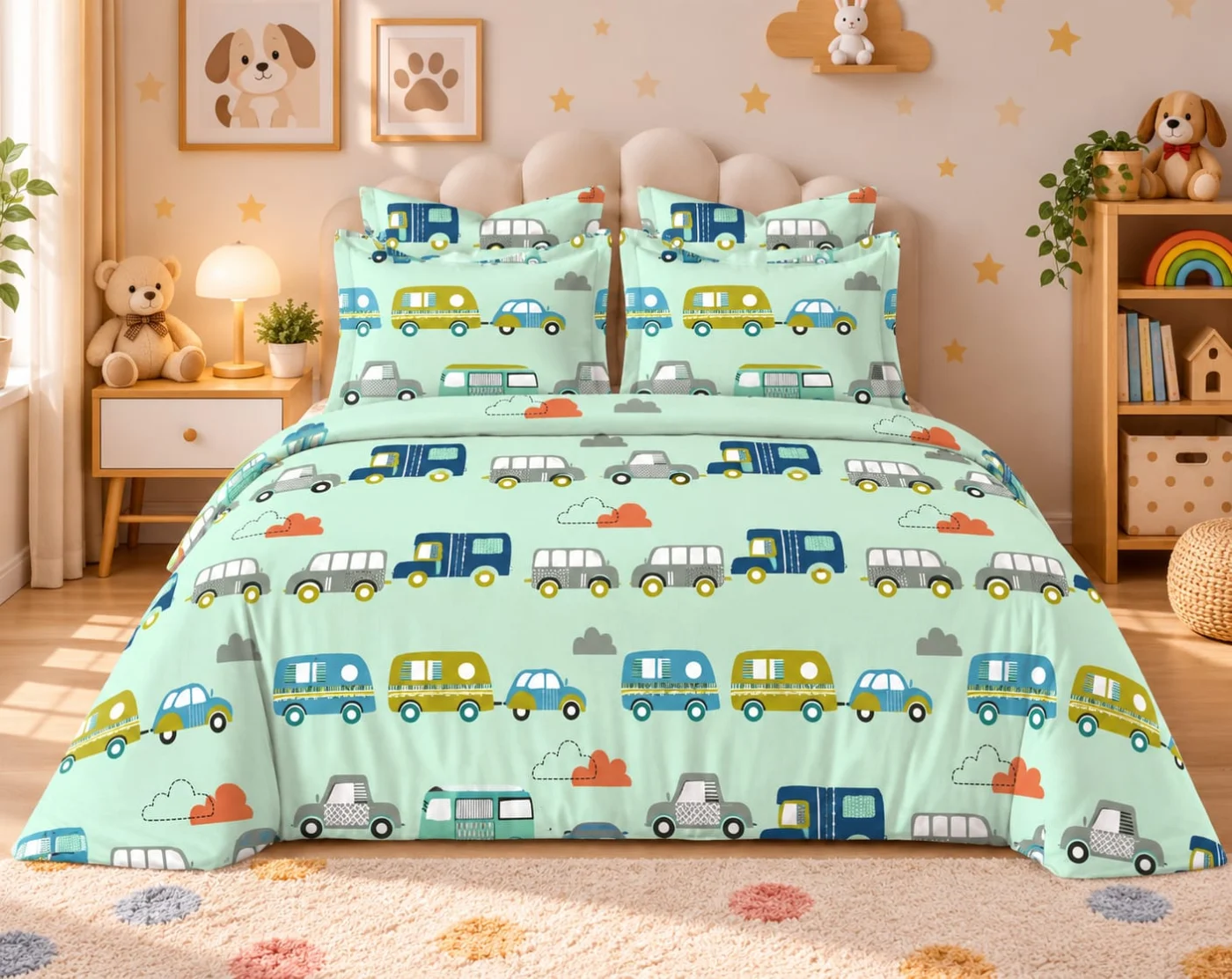 Khilona Bedsheets (Glace Cotton) collection design 5