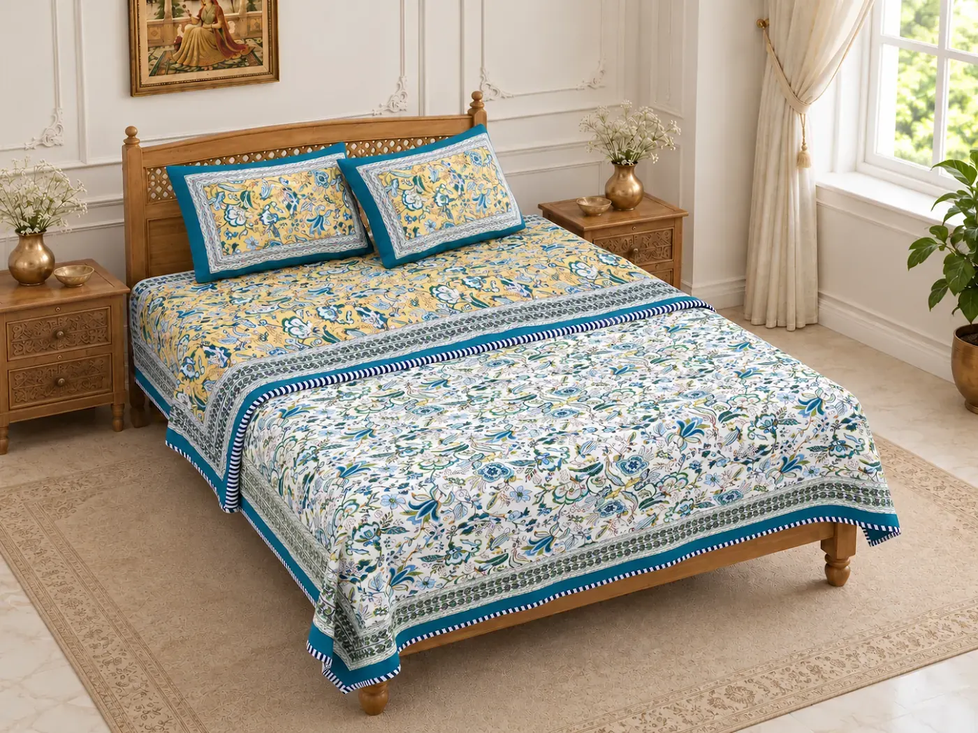 Vibrant Dohar Bedding Set — collection photograph 2
