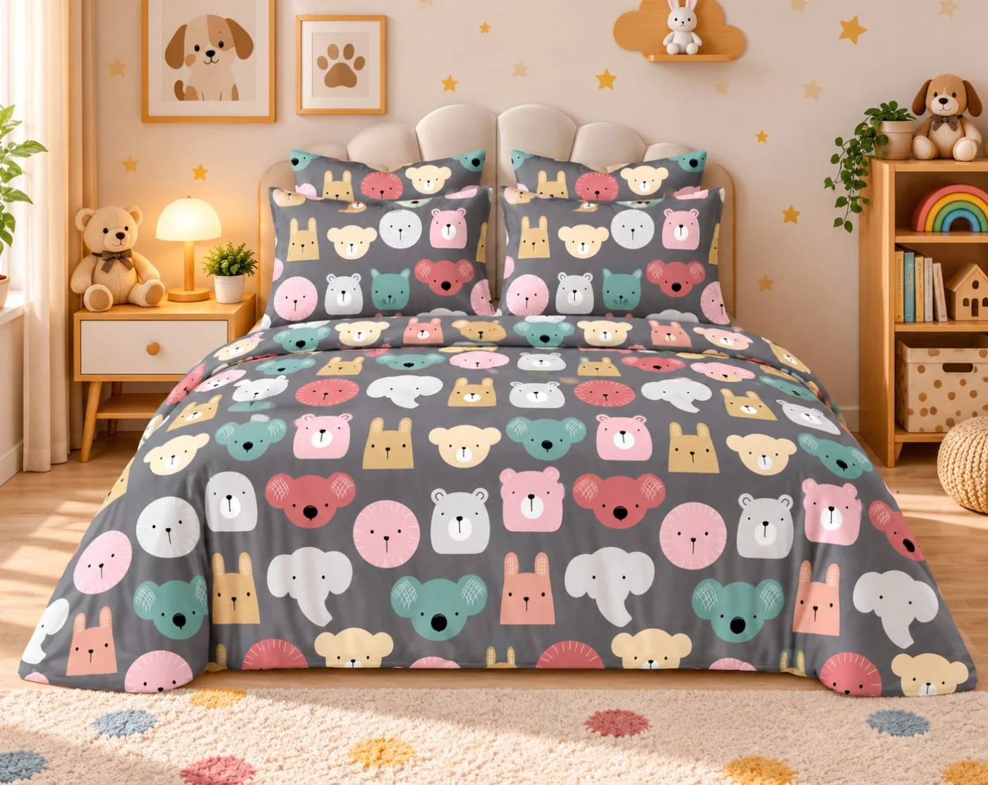 Khilona Bedsheets (Glace Cotton) collection design 6