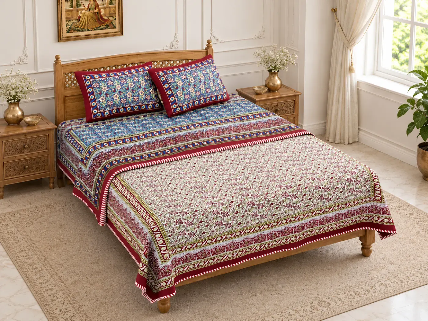 Vibrant Dohar Bedding Set — collection photograph 1