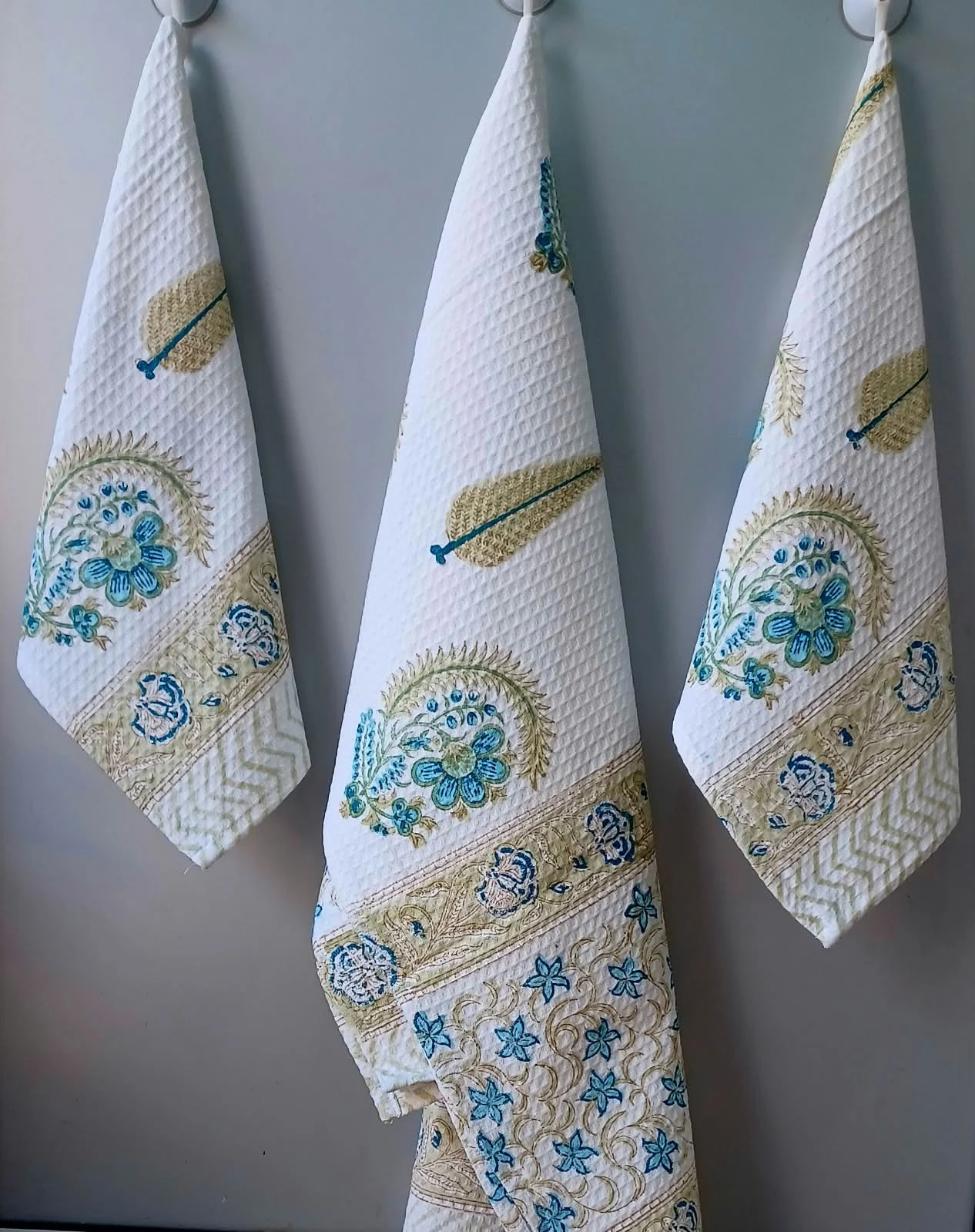 Towel Sets - Hand Block collection design 5
