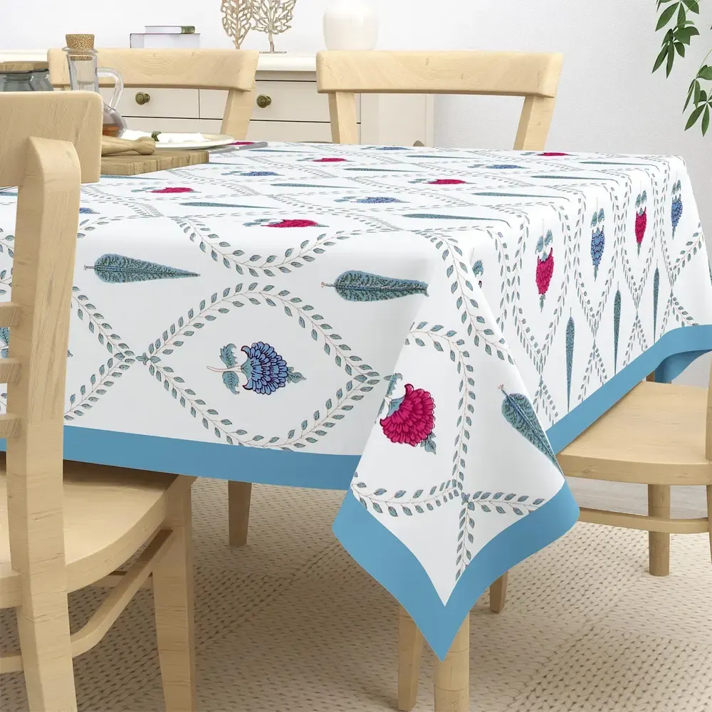 Floral table linen
