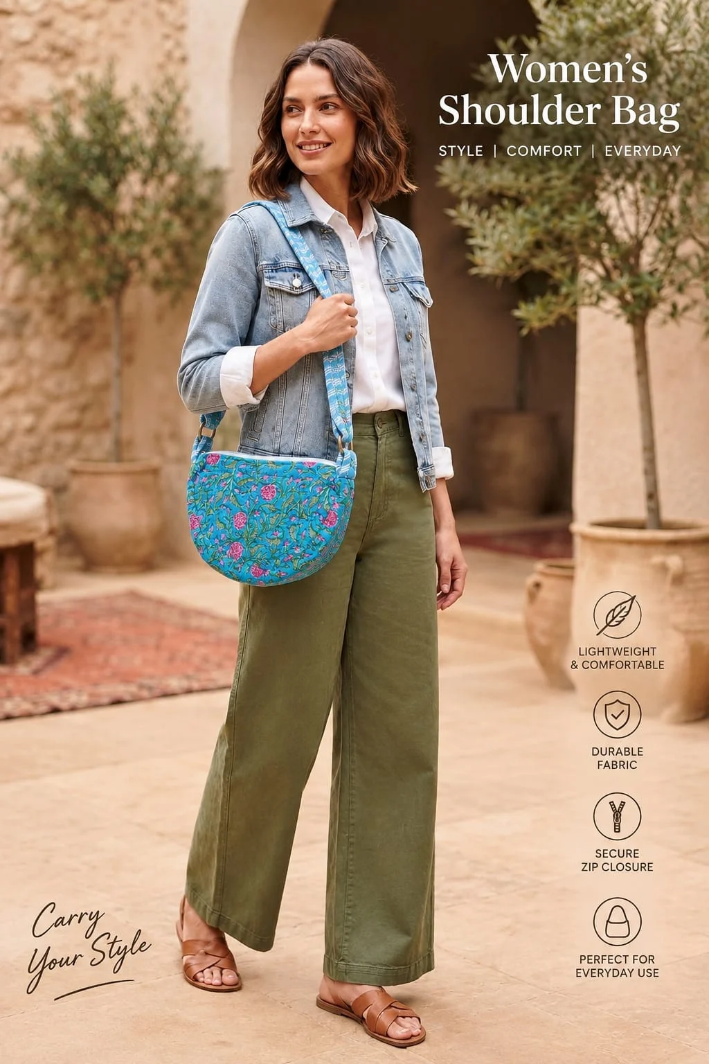 Sling Bags - Hand Blocks collection design 3