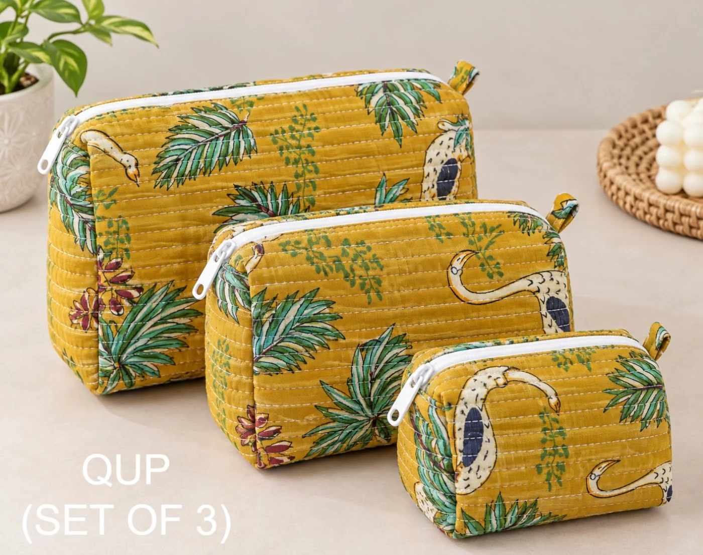 Utility Pouches - Set of 3 collection design 5